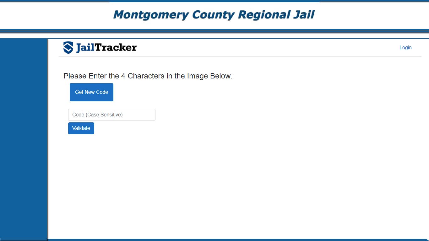 Welcome to the Montgomery County Regional Jail